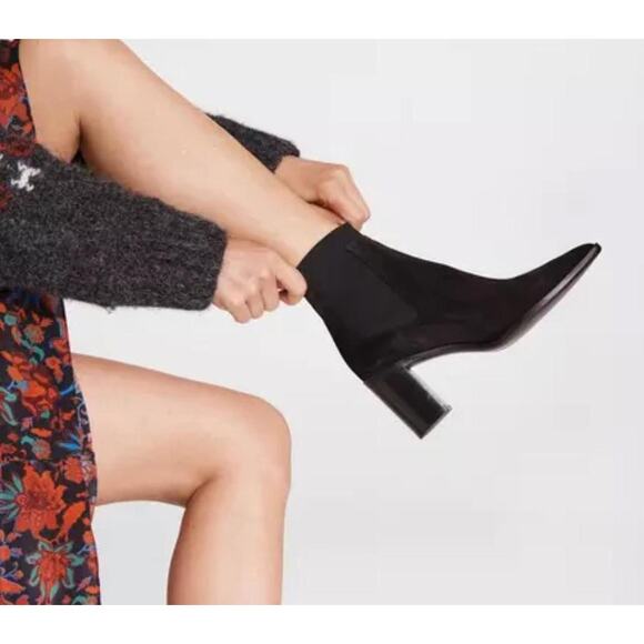 rag & bone brynn pointed toe chelsea boots - Picture 1 of 7